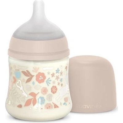Suavinex kojenecká láhev Wonderland Fyziol průtok Liberty růžová 150ml