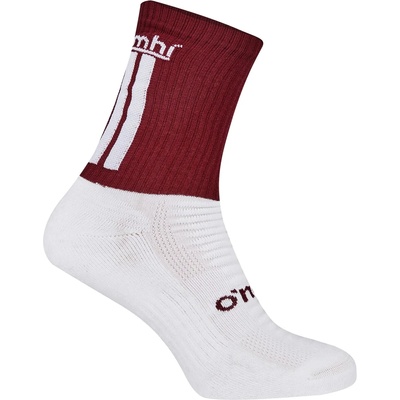 ONeills Чорапи ONeills Westmeath Home Sock Senior - Maroon/White