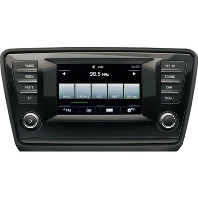 Tvrzené sklo BROTECT AirGlass pro Infotainment Bolero Škoda Octavia 3 6,5" – Zboží Živě