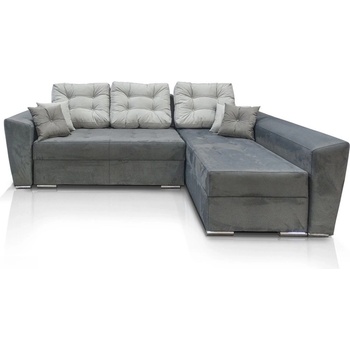 ИРИМ Разтегателен ъглов диван с лежанка Дария