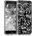 kwmobile Прозрачен калъф с дизайн снежинки за Huawei P9 Lite 2017 - сребрист