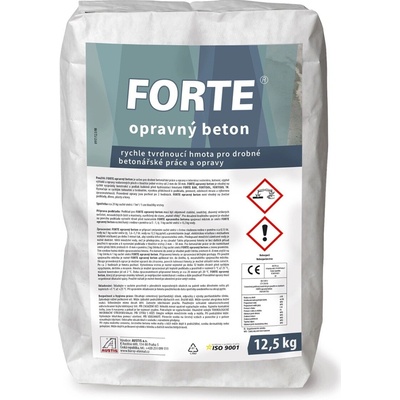 AUSTIS FORTE opravný beton Varianta: FORTE opravný beton 12,5 kg