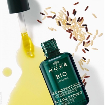 Image 1 of NUXE Bio Organic Rice Oil Extract Night Серуми за лице, емулсии, флуиди 30ml