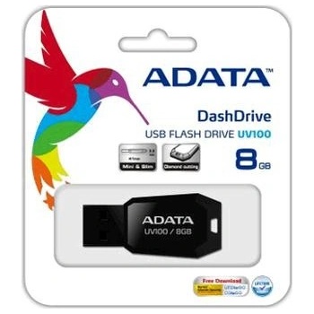 ADATA DashDrive UV100 8GB AUV100-8G-RBK