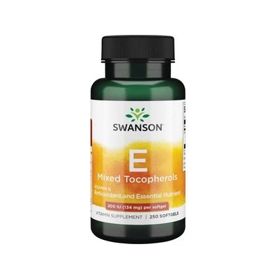 Swanson Vitamin E Mixed Tocopherols 200 IU 134 mg 250 tablet