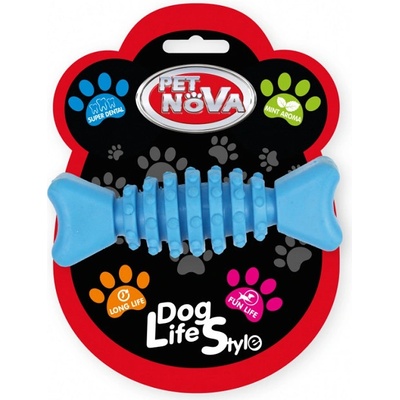 Petnova hračky pre zvieratá SUPERDENTBONE BLUE hračka pre psa 12 cm