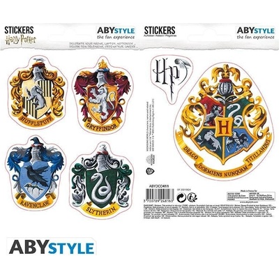 Sada samolepek Harry Potter Bradavické erby