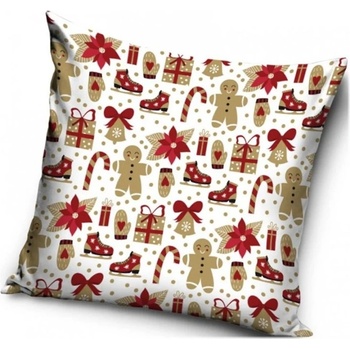 Carbotex Vianočný vankúš s darčekmi 40x40