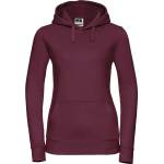 Russell Athletic 265f / Дамски суичър с качулка - бордо xl (10265f37004)