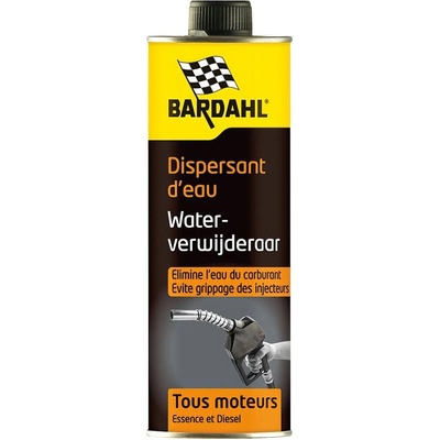 Bardahl Water Remover премахва вода от горивото, бензин/дизел 300 мл