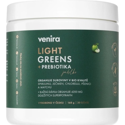 Venira light greens + prebiotika jablko 168 g