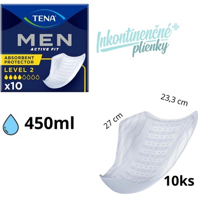 TENA Men Level 2 Promo Medium 10 ks