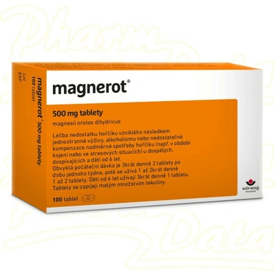 MAGNEROT 500MG TBL NOB 100 II
