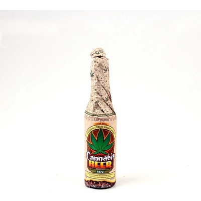 Euphoria Cannabis papírový přebal 4 5% 0,33 l (sklo)
