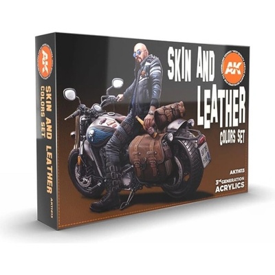 AK-Interactive Skin and Leather Colors Set