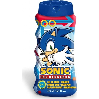 SONIC Šampon a pěna do koupele 2v1 475 ml
