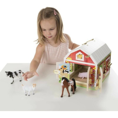 Melissa & Doug stajňa so zámkami