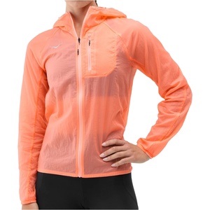 HOKA Дамско яке за бягане HOKA Women's Skyflow Jacket Running jacket - Neon Cantaloupe (128-0466-0612)