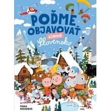 Poďme objavovať zimné Slovensko - Mária Nerádová, Mária Nerádová ilustrátor