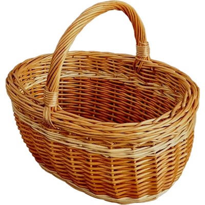 Košík na ovoce menší 32x28x25cm lakovaný