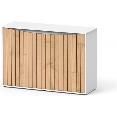 Aquatlantis Splendid 120 skříňka 25/9 bílá/Roble Hera Atlas – Zboží Dáma