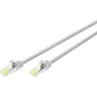 Digitus DK-1644-A-030CL RJ45, CAT 6A S/FTP, 3m, šedý