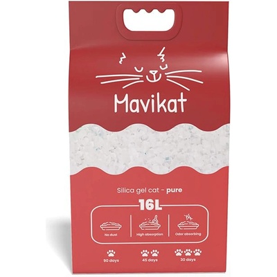 MAVIKAT Напълваща за котки Pure 16л