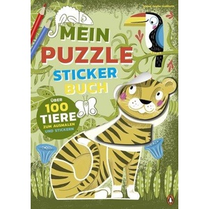 Mein bunter Puzzle-Sticker-Spaß - Tiere | Isabel Große Holtforth (ISBN: 9783328301356)