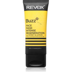 Revox B77 Buzz Face Mask Intense Regeneration регенерираща маска за лице с подхранващ ефект Lemon & Honey 65ml