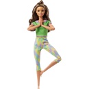 Barbie V pohybu Hnědovláska v zeleném