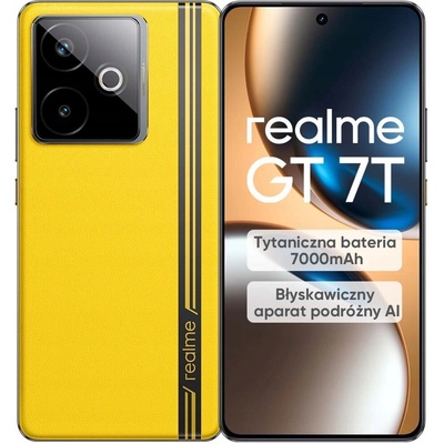 Realme GT 7T 12GB/512GB Racing Yellow – Zboží Živě