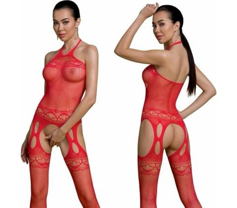 Passion ECO Bodystocking BS013 Red