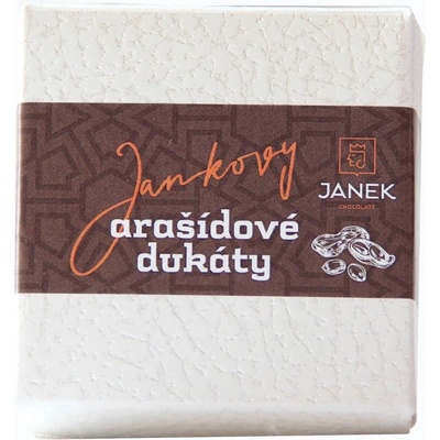 Čokoládovňa Janek Jankove arašidové dukáty 60 g