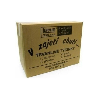 HAVLÍK OPAL Tyčinky so syrom trvanlivé 30 x 200 g