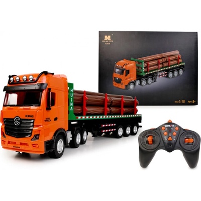Artyk auto ťažké diaľkovo ovládané transportér dreva RTR 1:18