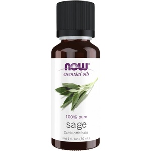 NOW Sage Oil | 100% Pure Salvia Officinalis [30 мл]