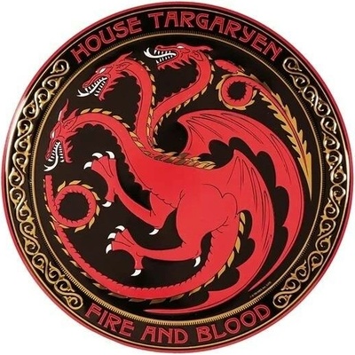 Moriarty Art Project Hliníková cedule Targaryen, Hra o trůny