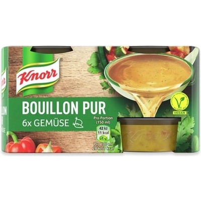 Knorr Bouillon Pur Gemüse 6 x 0,5 l