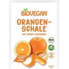 BioVegan Organická pomerančová kůra nastrouhaná bez lepku 9 g