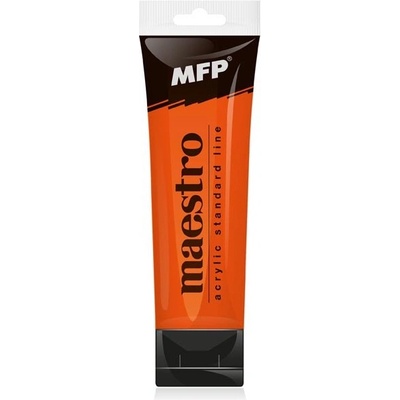 MFP 6300636 Maestro akrylová barva 75 ml orange – Zboží Dáma