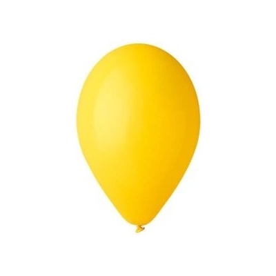 GEMAR balloons žlutý kulatý