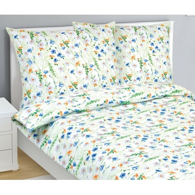 Bellatex 90/177 obliečky bavlna Kvieti lúčni 140x200 70x90