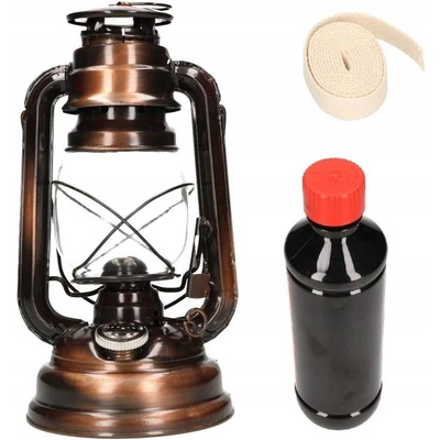 Iso Trade Černá olejová lampa 24cm 16176 – Zboží Dáma