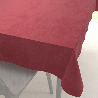 Biante Veľký zamatový obdĺžnikový obrus Velvet Premium SVP-050 Vínovo červený 240x300 cm
