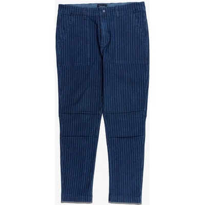 DIAMOND kalhoty Woodland Striped Pants Dark Denim