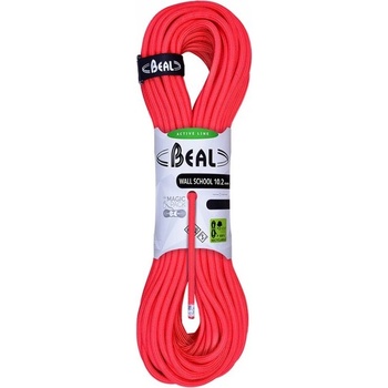 Beal Въже за катерене Beal Wall School Unicore 10, 2 мм, червено 200 м (TO.BC102W.200.R)