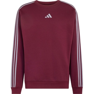 Adidas Мъжки пуловер adidas Essentials 3-Stripes Fleece Sweatshirt Jumper - Team Maroon 2 / Slate - размер XL (017-4666-0514)