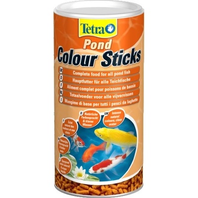 Tetra Pond Colour Sticks - пръчици за езерни рибки за наситени цветове 1л