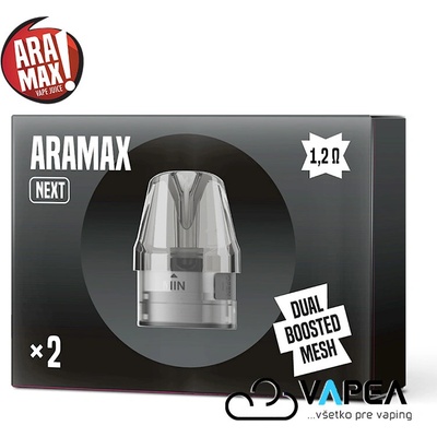 Aramax Next Pod cartridge 1,2 Ohm 2 ks