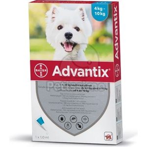 Advantix Spot On за кучета за ветеринарни цели за кучета между 4-10 кг - petissimo - 23,08 лв